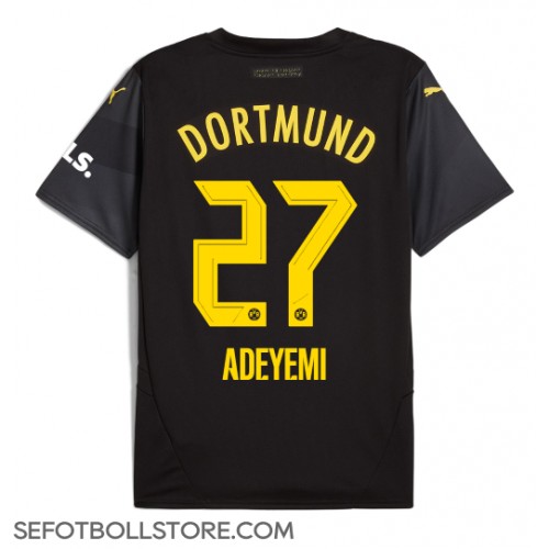 Borussia Dortmund Karim Adeyemi #27 Replika Bortatröja 2024-25 Kortärmad